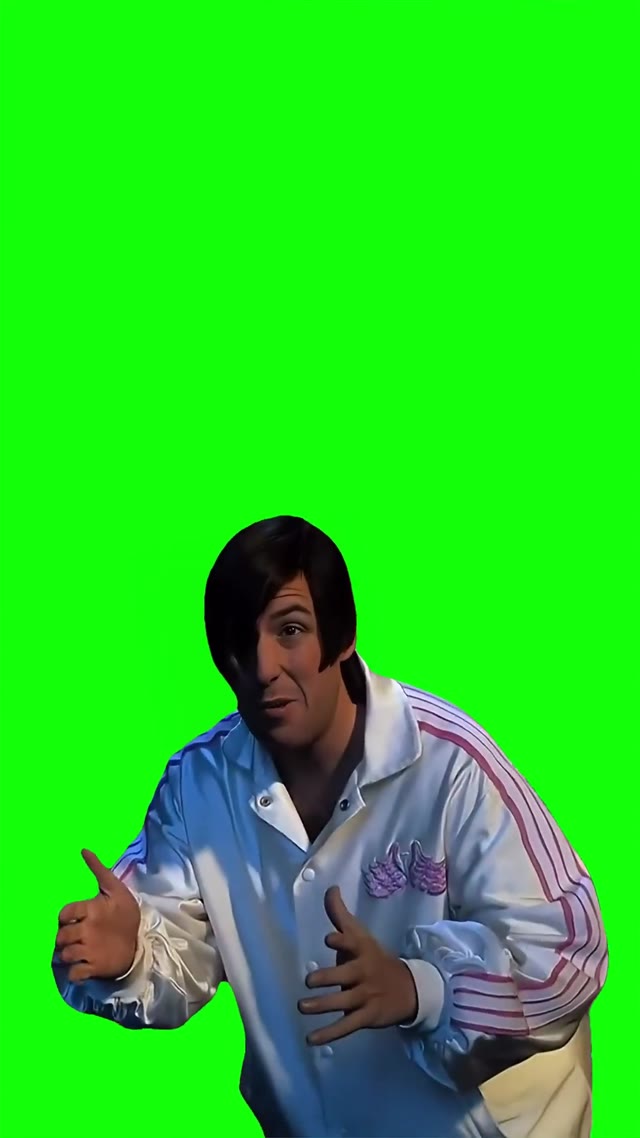 Put it in your mouth green screen