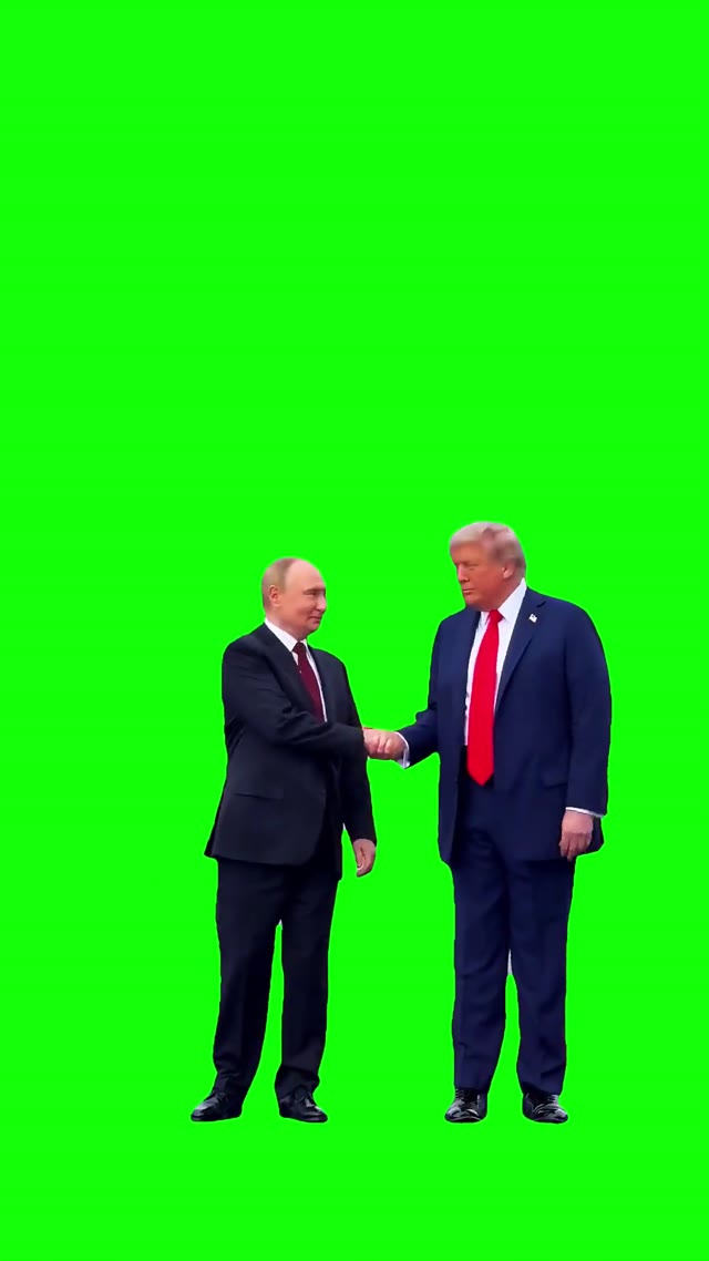 Putin I cant hear green screen