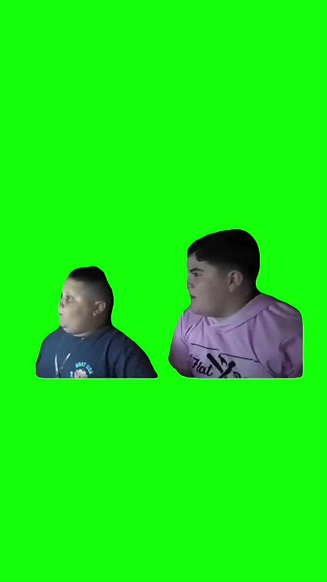 Rizzler Turning around  green screen