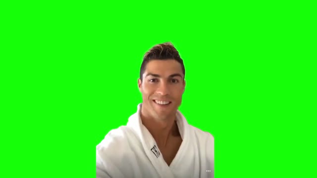 Ronaldo20Drinking20Wine20Meme20HD20GREEN20SCREEN green screen