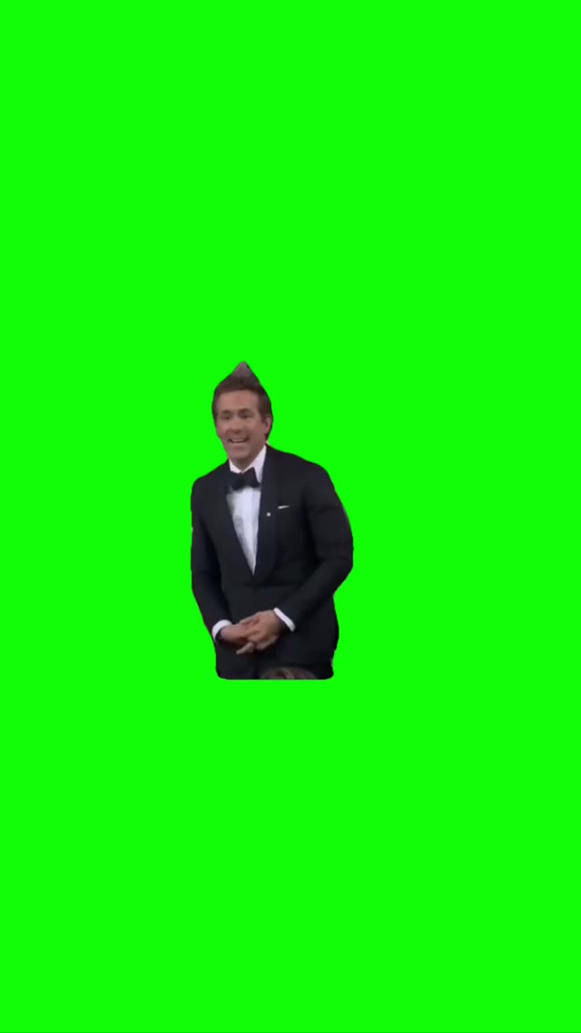 Ryan Reynolds what have you heard green screen