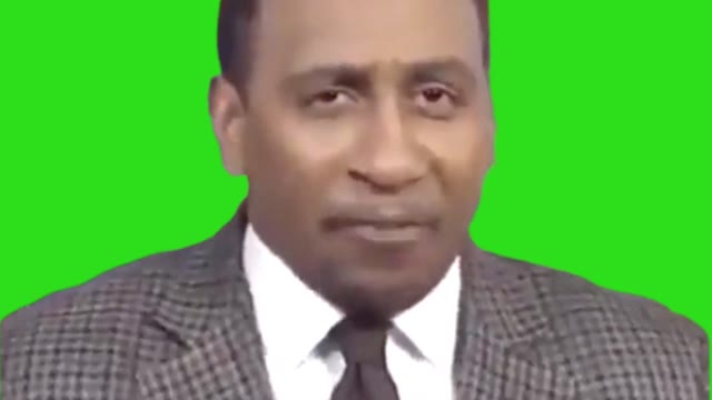 STEPHEN A SMITH Were in a different era funny lol green screen