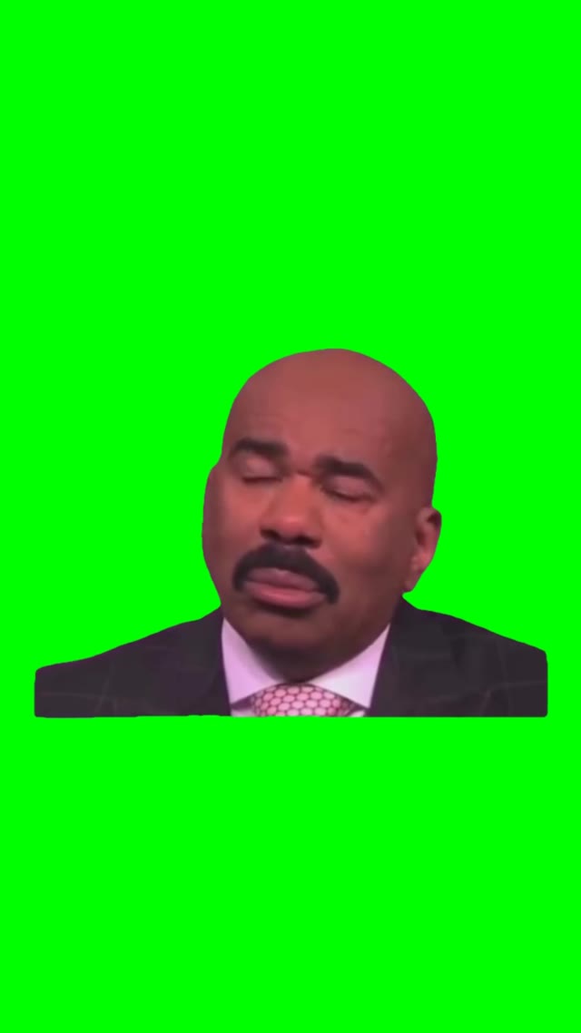 Sad Steve green screen