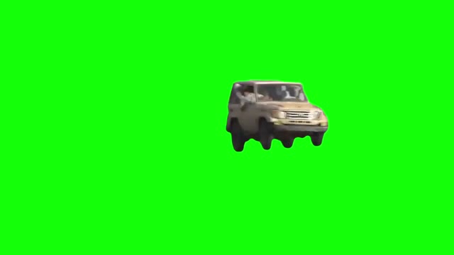 Saudi Arabia Crazy Drifting green screen