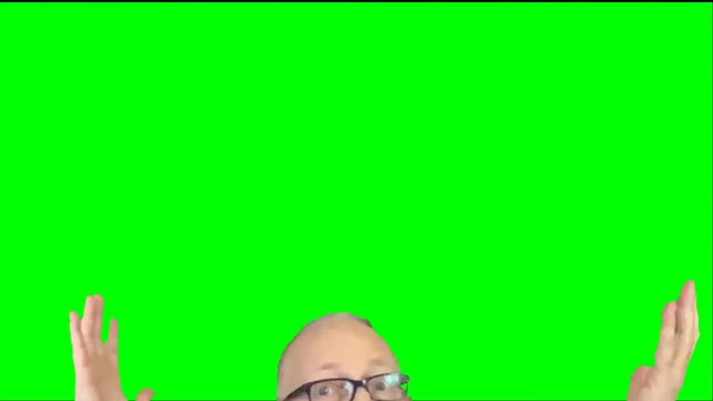 Scott Adams pops up green screen
