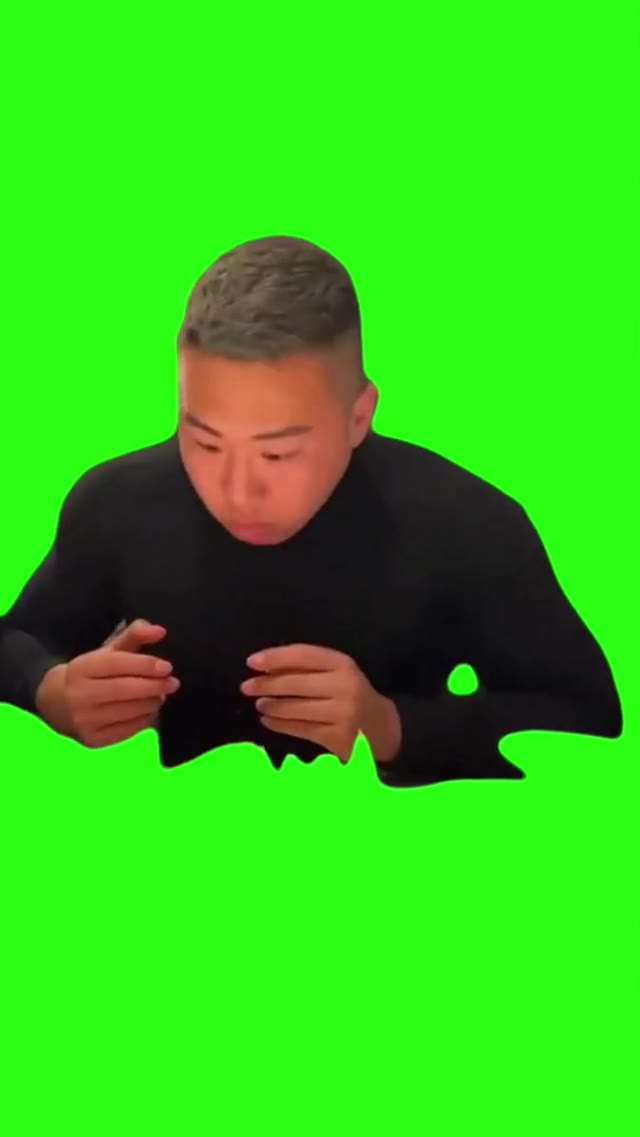 Shang Abi Dancing Buff Guy green screen