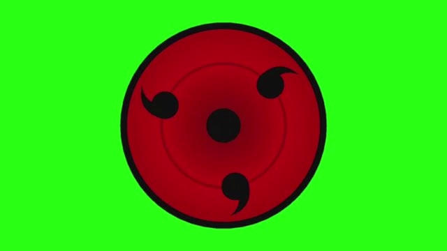 Sharingan Effect green screen