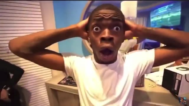 Shocked Guy Guy Twitter Reaction green screen