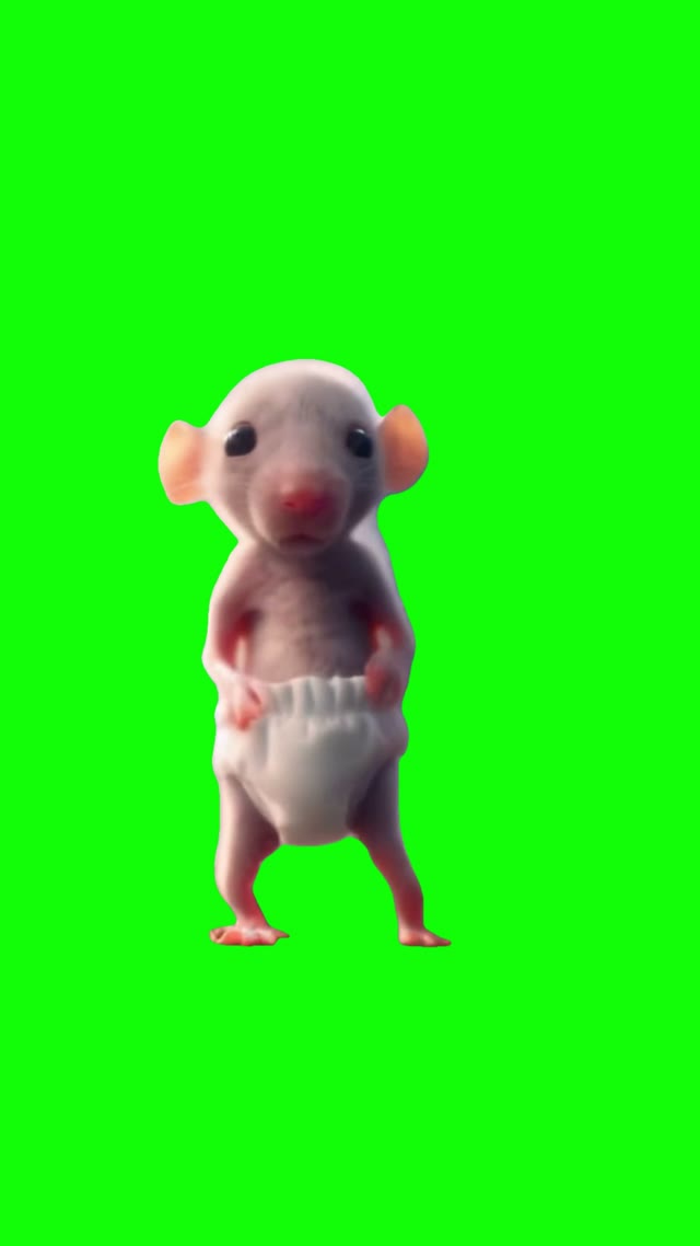 Sigma rat dansing green screen