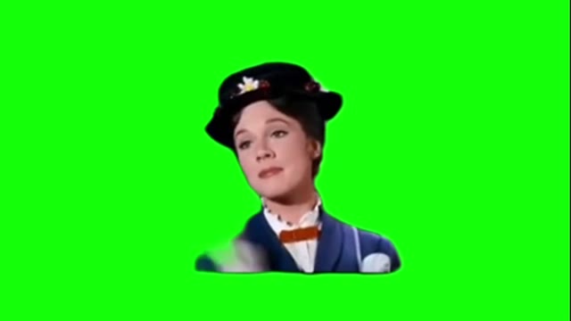 Slow clap green screen