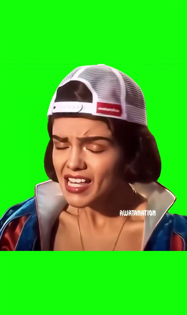 Snow White Rapping Lifestyle  green screen