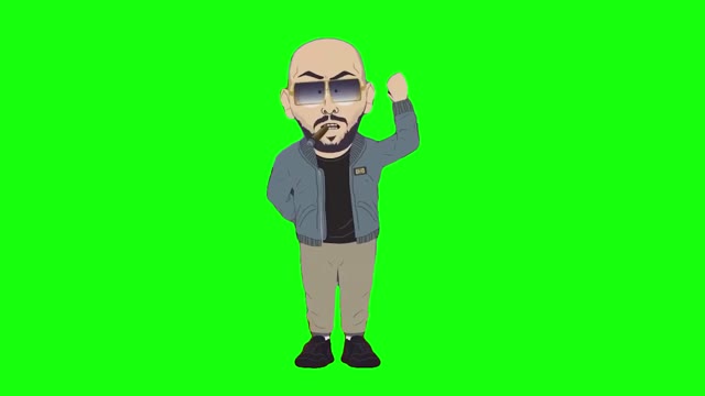 South Park Andrew Tate green screen