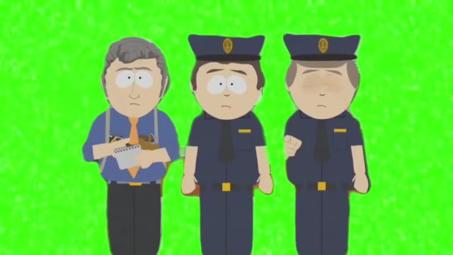 South Park Nice green screen