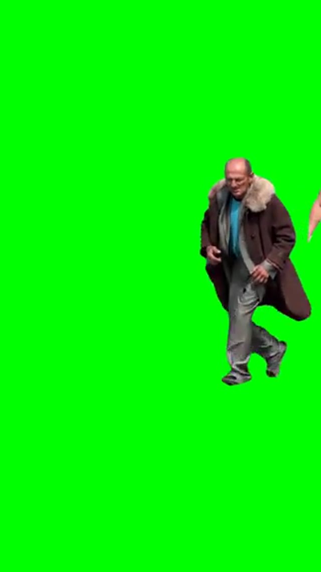 Squad is ready for anything green screen