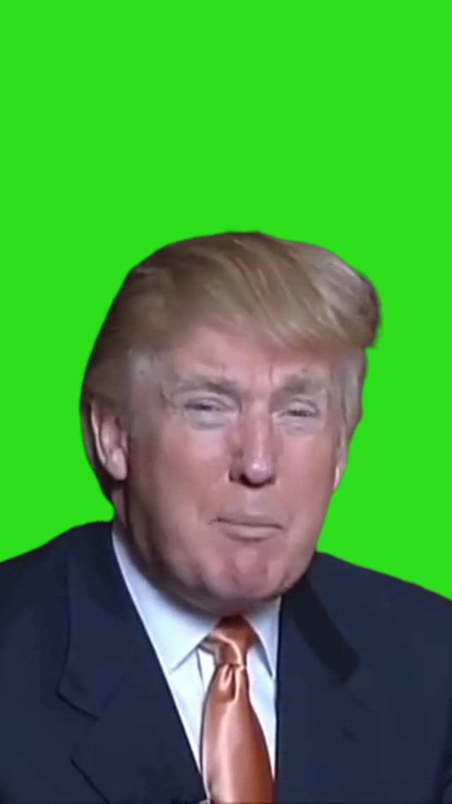 TRUMP Happy Birthday lol funny green screen