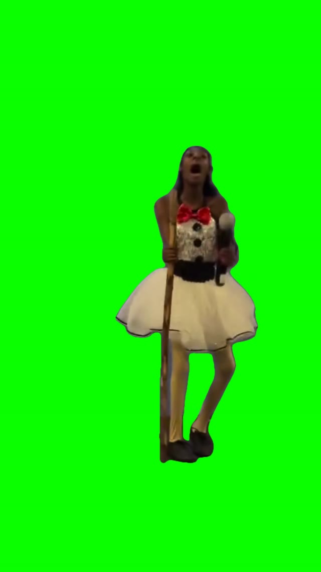 Talen show green screen