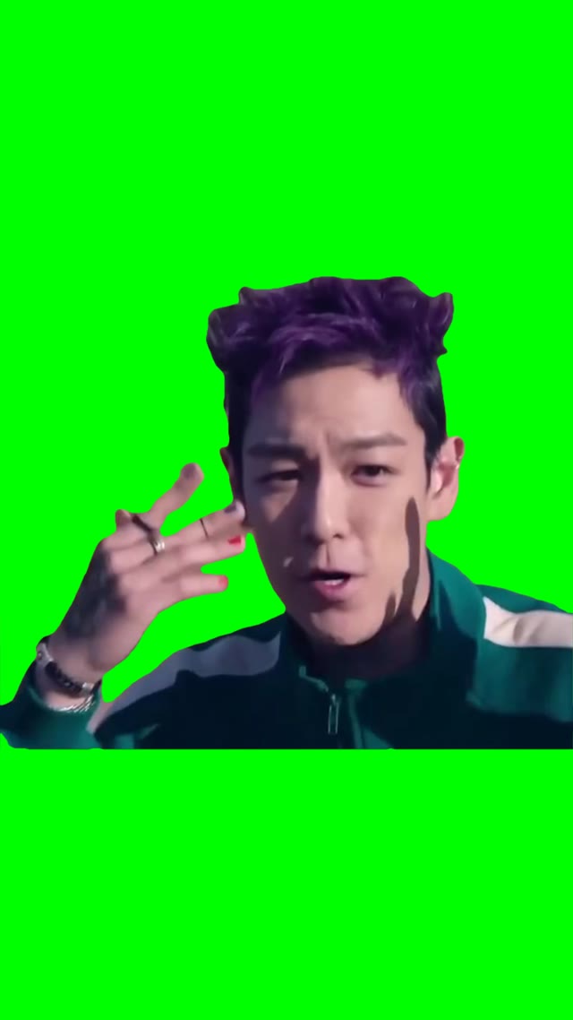 Thanos kissing Thanos green screen