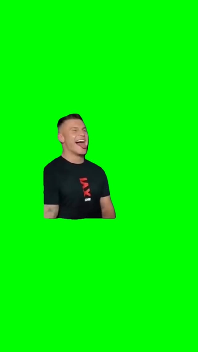 Thats what you get green screen
