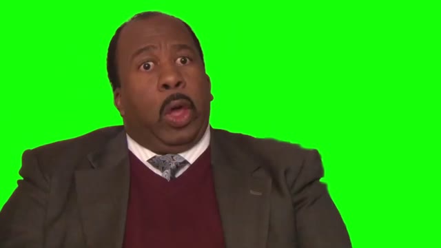 The Office Stanley its called hentai and its art green screen