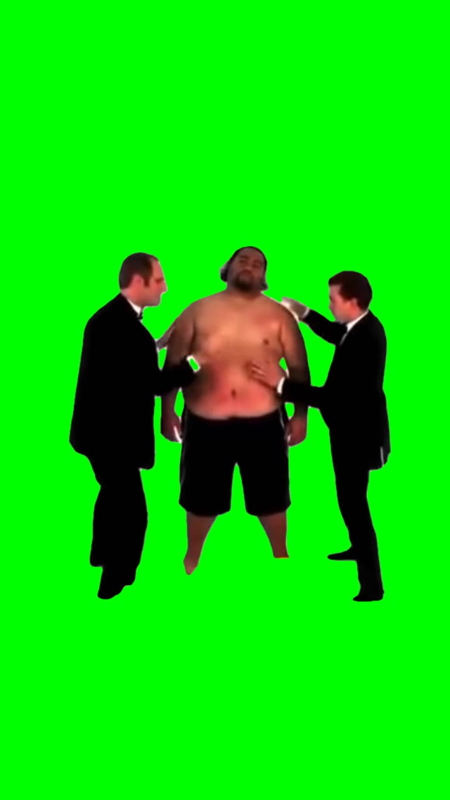 The Slap Harmony green screen