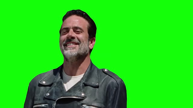 The Walking Dead Negan Hot Diggity Dog green screen