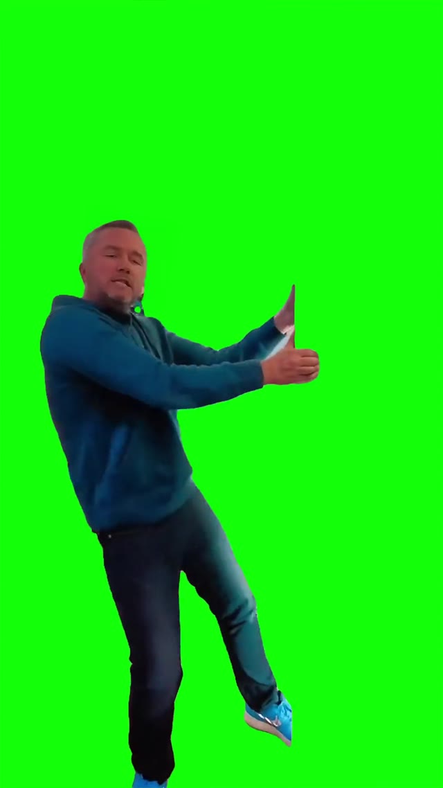 These hose dont like me green screen