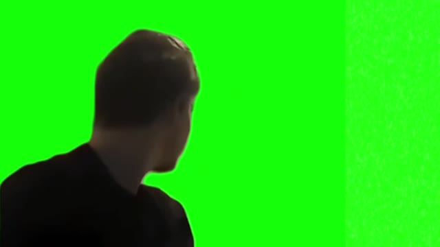 Thomas answering with Ya green screen