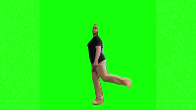 Throw that ass in circle dance green screen