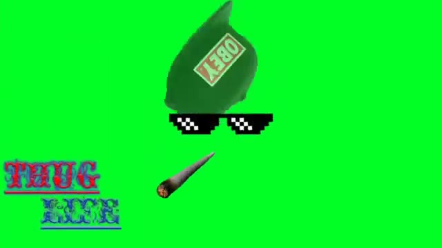 Thug Life by Green Screen green screen