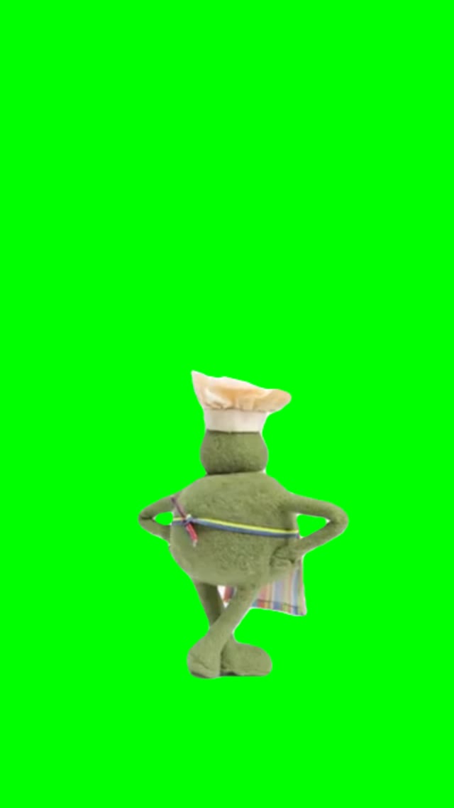 Tiny Chef Countdown green screen