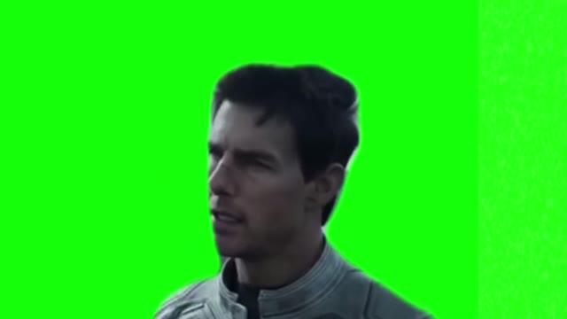 Tom Cruise thats Impossible green screen