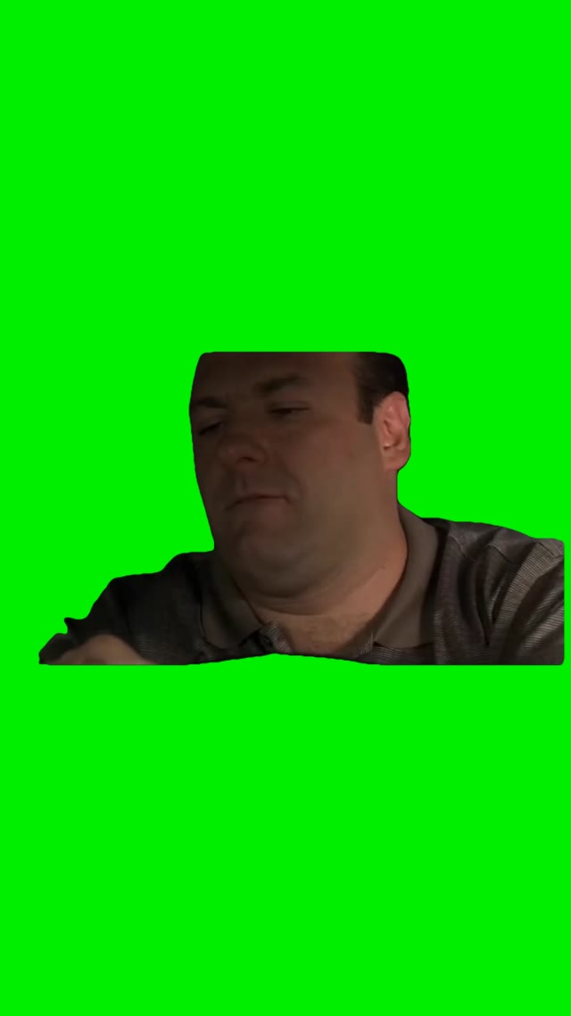 Tony jamming out green screen