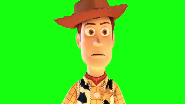 Toy Story So this is it green screen