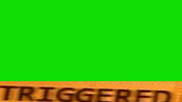 Triggered green screen