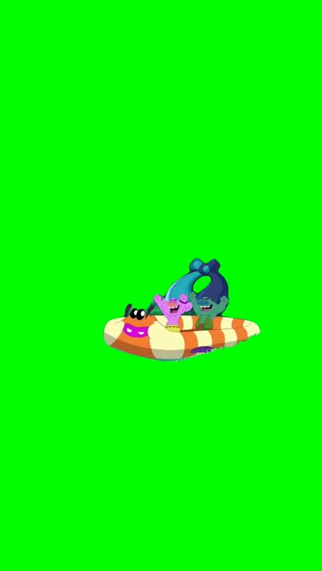Trolls Hahaha Again  green screen