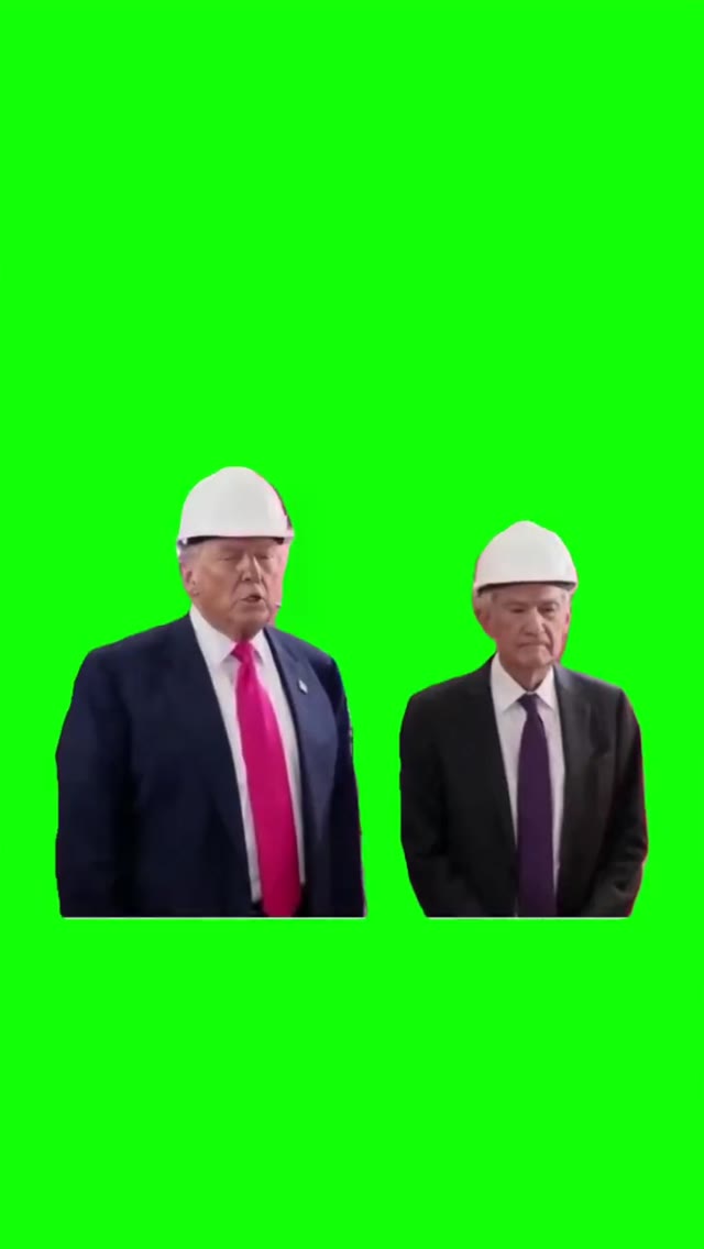 Trump and Powell clash over federal renovations costs  green screen