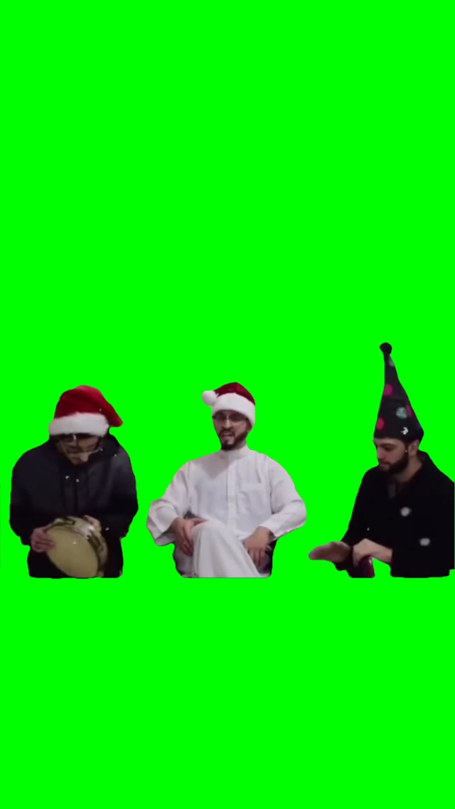 UAE Jinggle Bells green screen