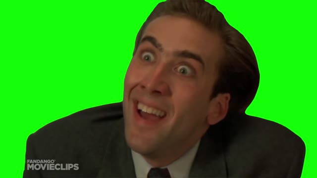 Vampires Kiss green screen