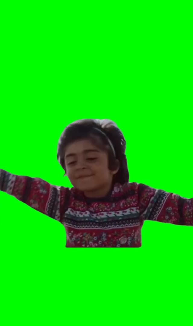 Vibing  green screen