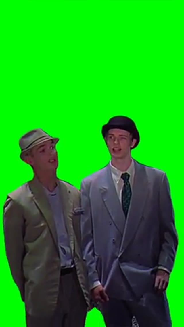 Walk it like i talk it green screen