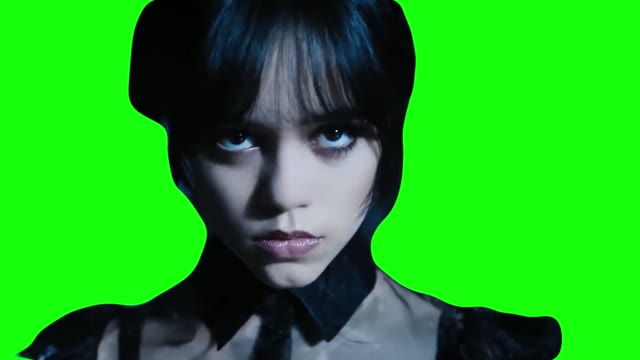 Wednesday Addams Dance green screen