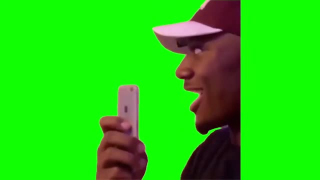 What Did He Say green screen
