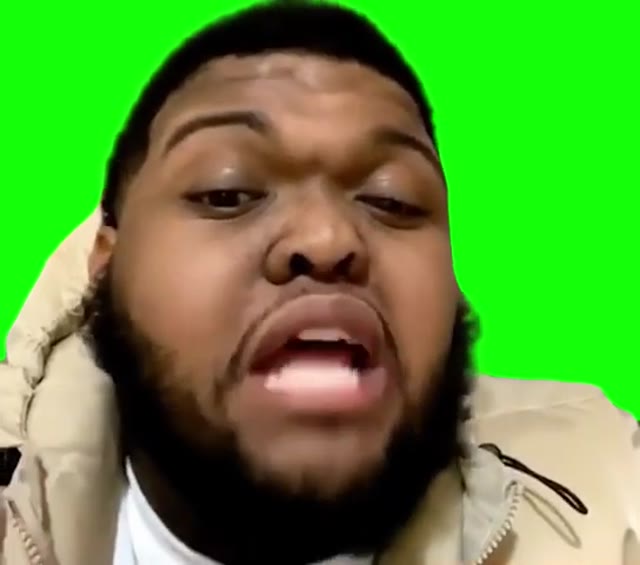 What do you mean by that Druski green screen