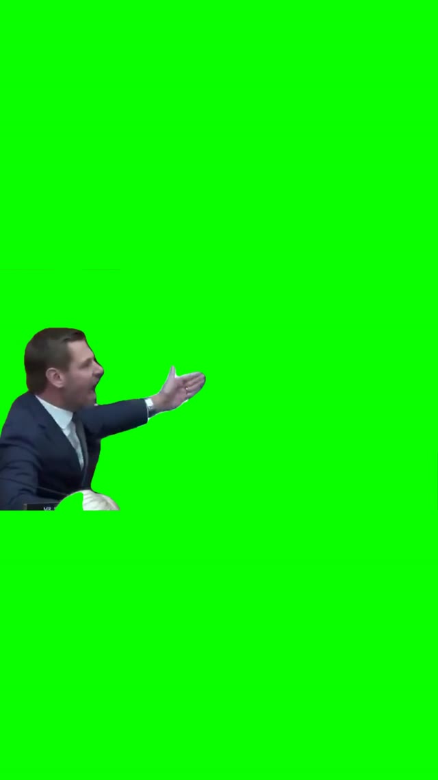 What in the hell is this green screen