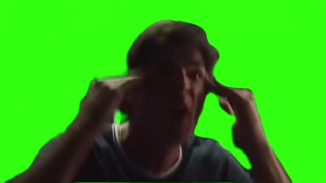 What the F__K is wrong with you green screen