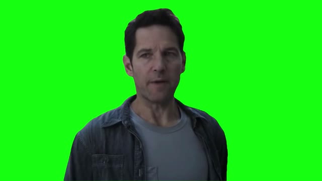 What the hell happened here green screen
