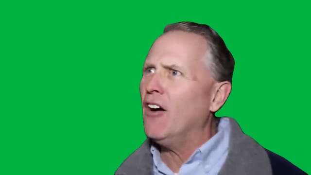 What the hell is even that green screen