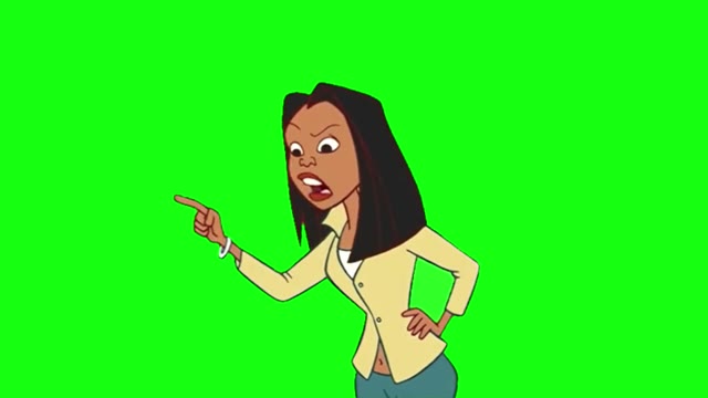 Wrong answer forehead green screen