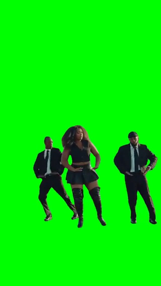 YG Hollywood Dance Trend green screen