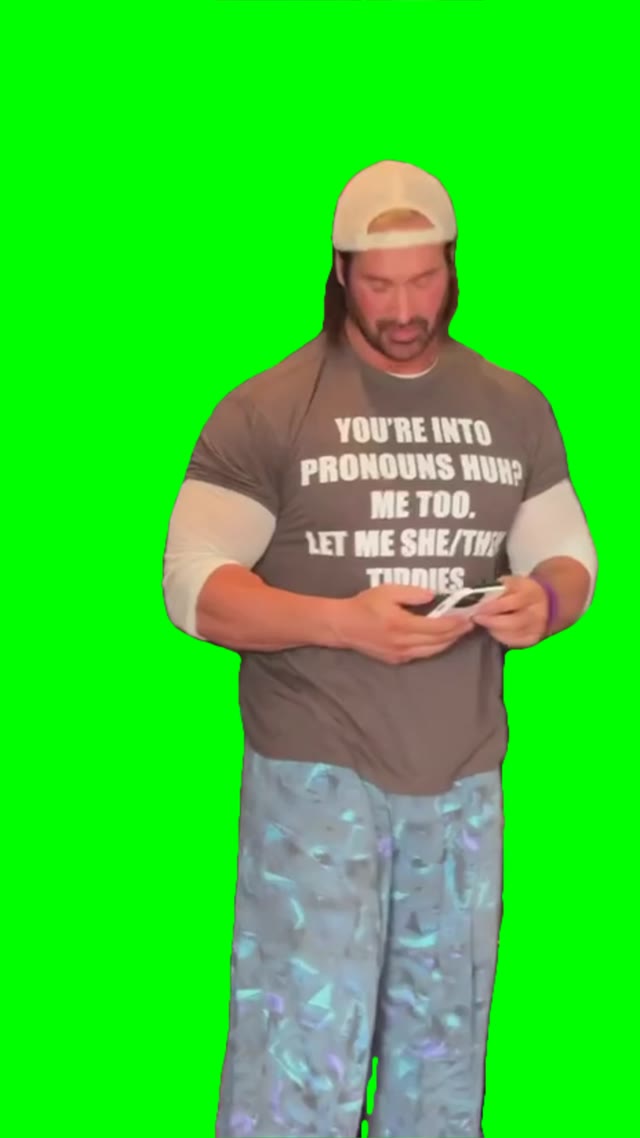 Yes green screen